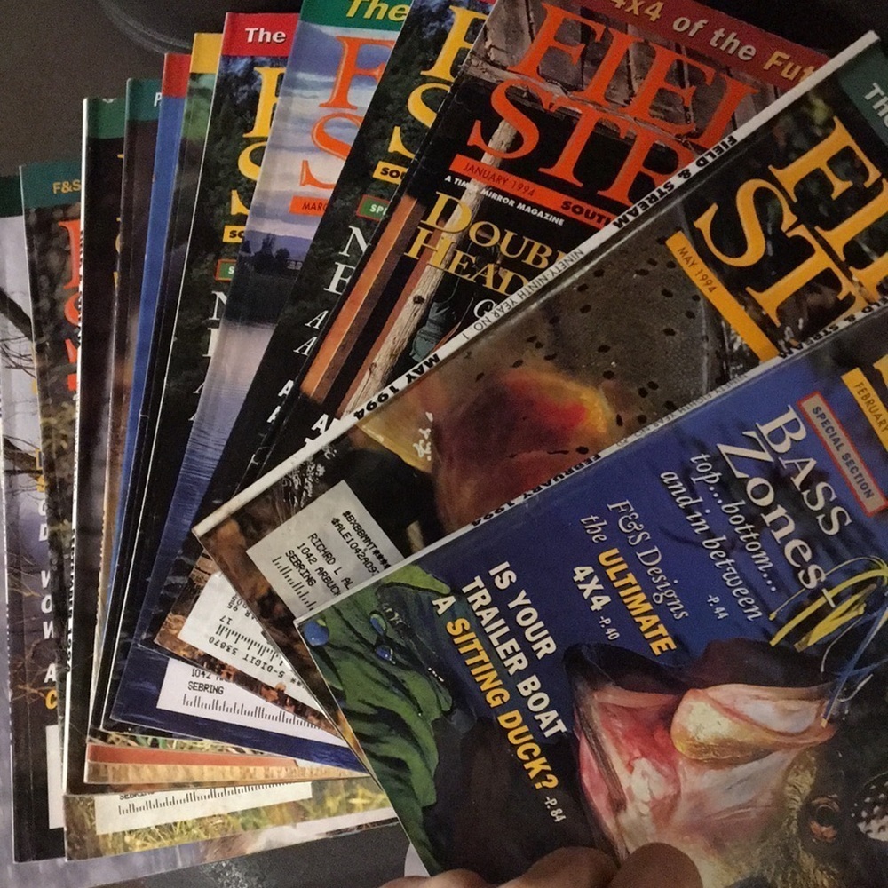 Vintage 1994 Field & Stream Magazines All 12 Issues Hunting Fishing Outdoor - Picture 2 of 16